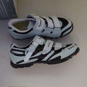 Shimano Women's Cycling Shoes - Black and White